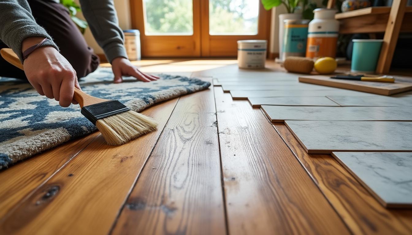 découvrez des solutions rapides et efficaces pour rénover un sol usé sans avoir à le remplacer entièrement. astuces économiques et conseils pratiques pour redonner vie à vos sols en un rien de temps !
