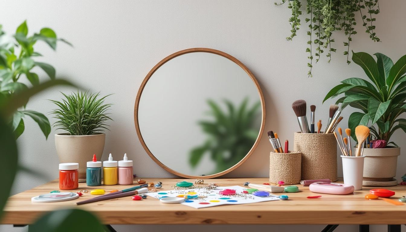 découvrez comment créer un miroir décoratif personnalisé facilement avec nos astuces et étapes simples pour embellir votre intérieur.