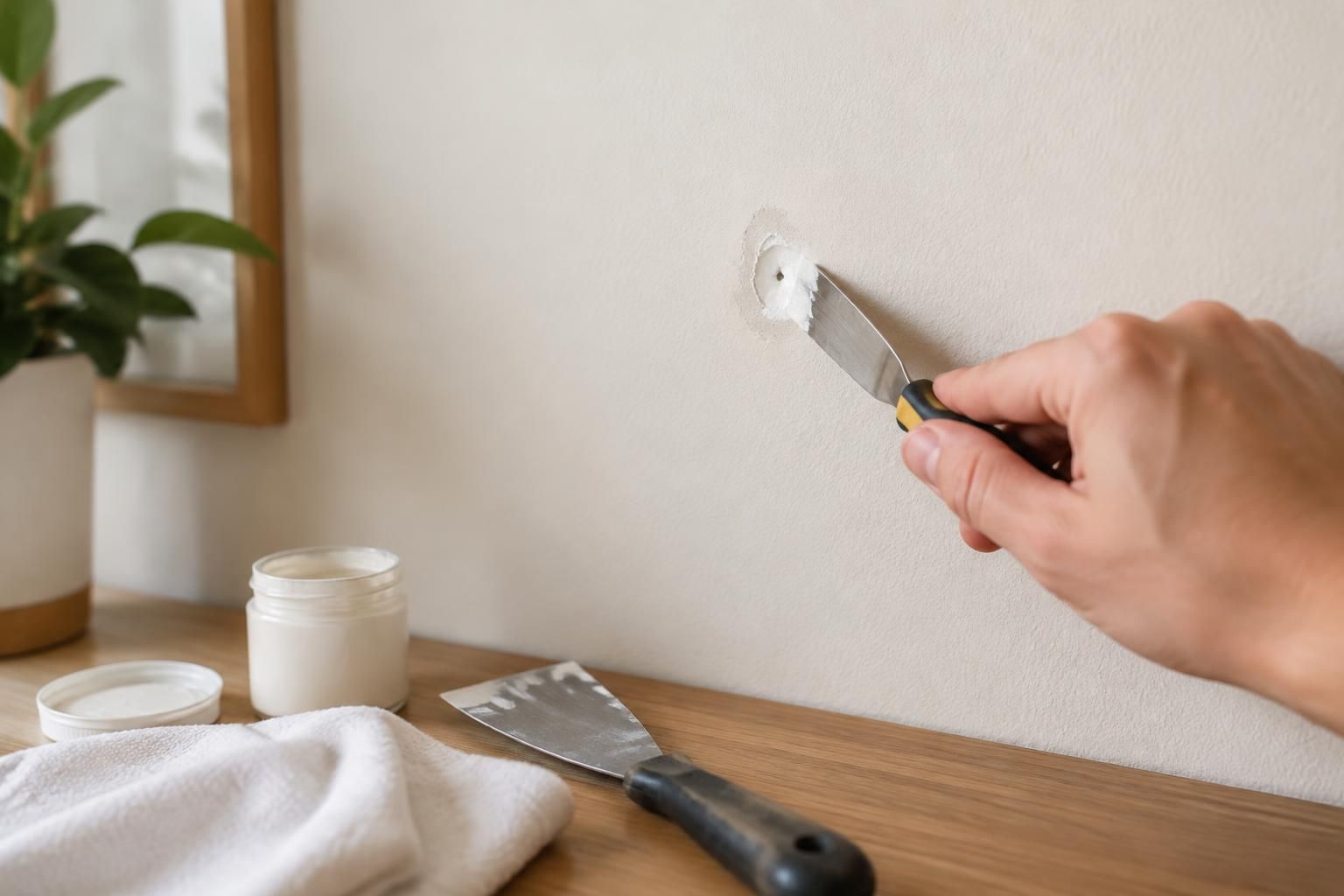 découvrez comment reboucher proprement un trou de cheville dans un mur peint, avec des astuces pour obtenir une finition discrète sans repeindre toute la pièce.
